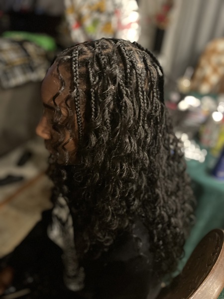 Boho+knotless+braids